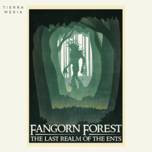 Cuadro Vintage del Señor de los Anillos: Barbol